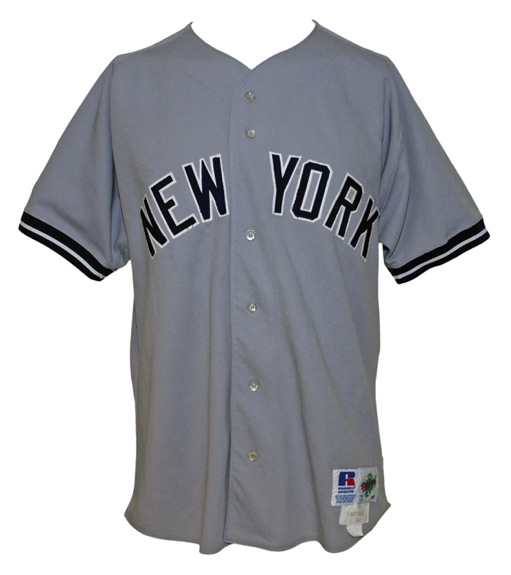 1994 Danny Tartabull New York Yankees Game-Used Road Jersey 