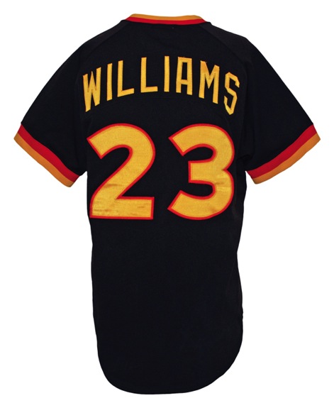 1982 Dick Williams San Diego Padres Road Manager Worn Jersey