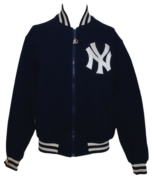 1987-1988 Rick Rhoden New York Yankees Worn Dugout Jacket (Rhoden LOA)