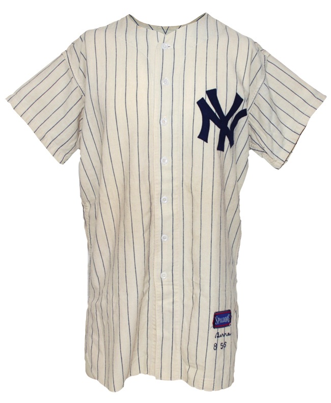 Lot Detail - 1956 Yogi Berra New York Yankees Game-Used Home
