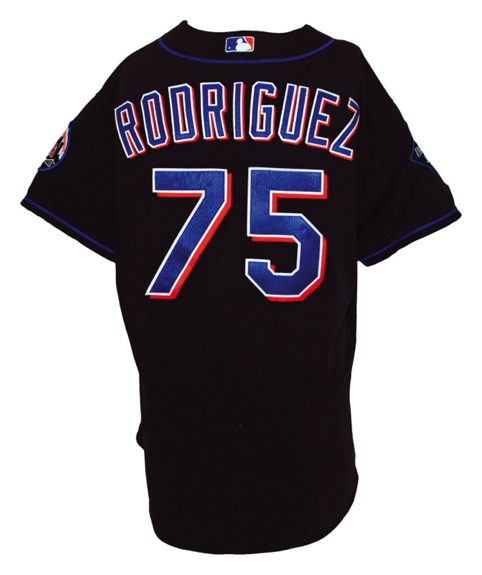 2009 Francisco Rodriguez New York Mets Game-Used Alternate Jersey