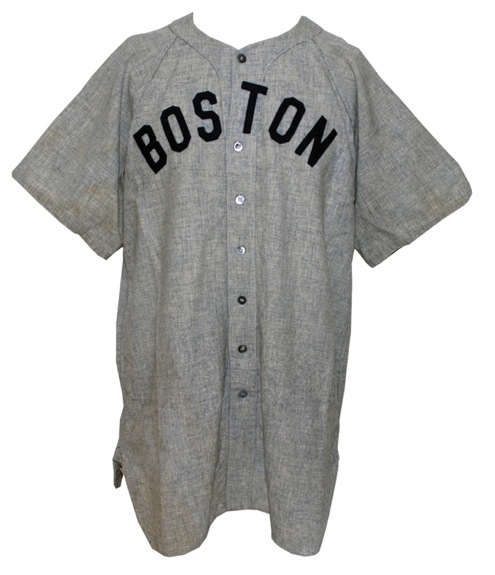 Mid to Late 1940s Joe Cronin Boston Red Sox Manager Worn Road Jersey