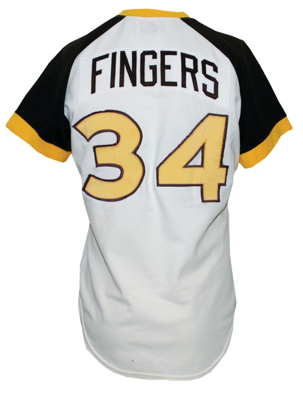Lot Detail - 1978 Rollie Fingers San Diego Padres Game-Used Home