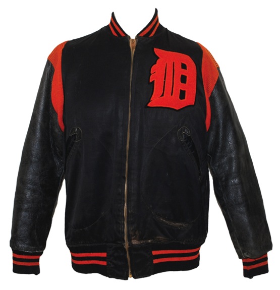 Late 1940s Detroit Tigers Worn Warm-up Jacket