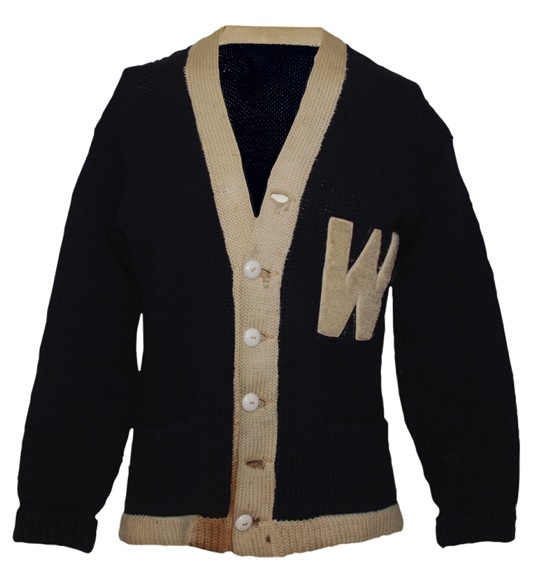 Circa 1920 Clyde Milan Washington Senators Worn Warm-up Sweater (Very Rare)