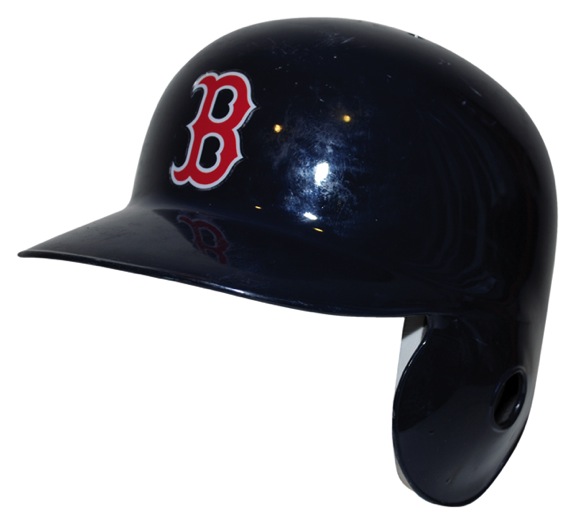 2009 Mike Lowell Boston Red Sox Regular & Postseason Game-Used Batting Helmet (Steiner LOA) (MLB Hologram) 
