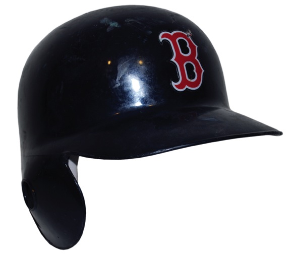 2009 David Ortiz Boston Red Sox Regular and Postseason Game-Used Batting Helmet (Steiner LOA) (MLB Hologram)