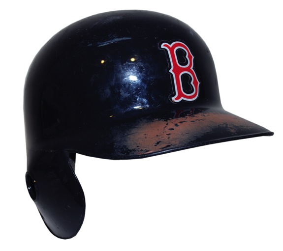 2009 Jacoby Ellsbury Boston Red Sox Regular & Postseason Game-Used Batting Helmet (Steiner LOA) (MLB Hologram) 