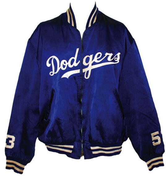 Late 1960s Don Drysdale Los Angeles Dodgers Worn Dugout Jacket 