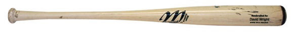 2007 David Wright NY Mets Game-Used Bat (PSA/DNA)