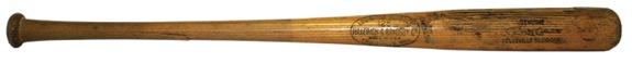 1961-1963 Rocky Colavito Game-Used Blonde Slugger Bat (PSA/DNA) 