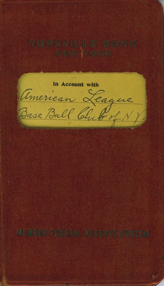 1924 & 1930-1932 American League Baseball Club of New York Account Books (2) 