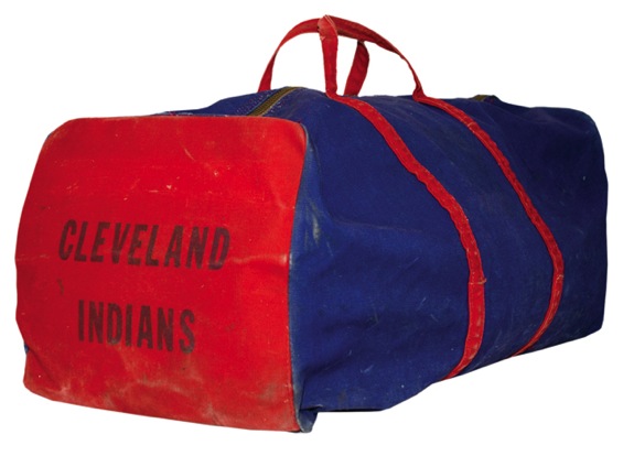 1950s Cleveland Indians Equipment Bag