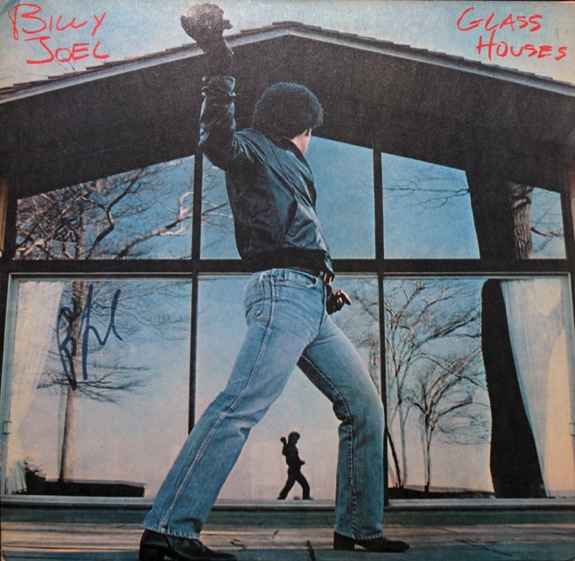 Billy Joel Signed Album Covers - Innocent Man & Glass House (2) (JSA) 