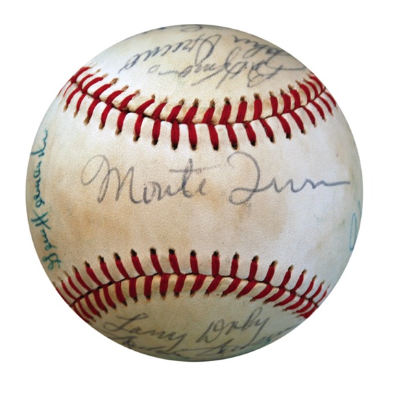 Hall of Fame & Stars Autographed Baseball (JSA)