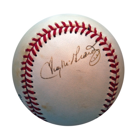 Tom Seaver & Tug McGraw Single Signed Baseballs (PSA10) (2) (JSA)