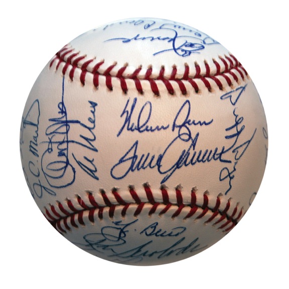 1962, 1969, & 1986 NY Mets Team Autographed Baseballs (3) (JSA) 