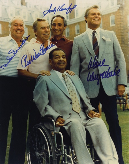 Sandy Koufax, Duke Snider, Pee Wee Reese, & Don Drysdale Signed Photo (JSA)