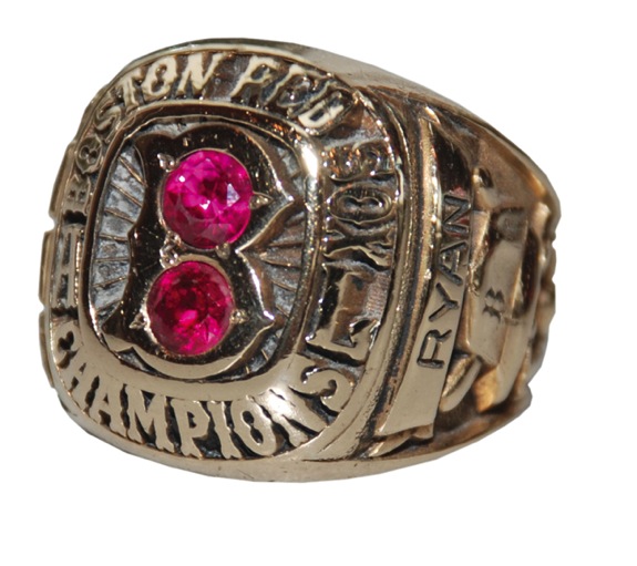 1967 Mike Ryan Boston Red Sox AL Championship Players Ring (Very Rare)