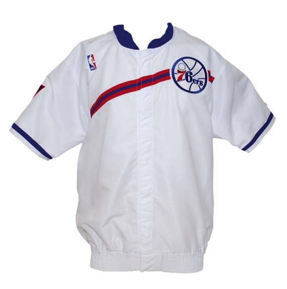 1996-1997 Jerry Stackhouse Philadelphia 76ers Worn Warm-Up Uniform (2)