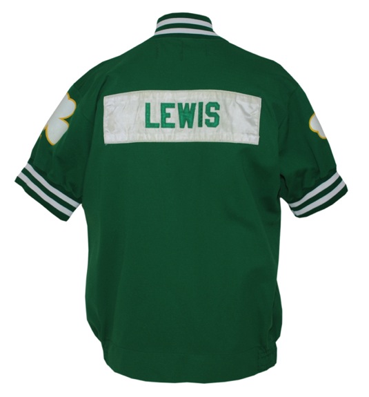 1988-1989 Reggie Lewis Boston Celtics Worn Road Warm-Up Jacket