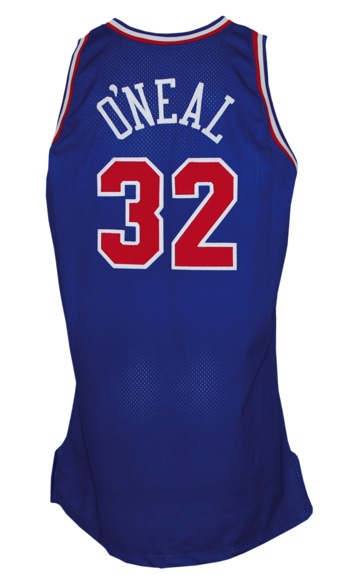 1993 Shaquille O’Neal Rookie Eastern Conference Game-Used All-Star Jersey (Dennis Tracey LOA) 