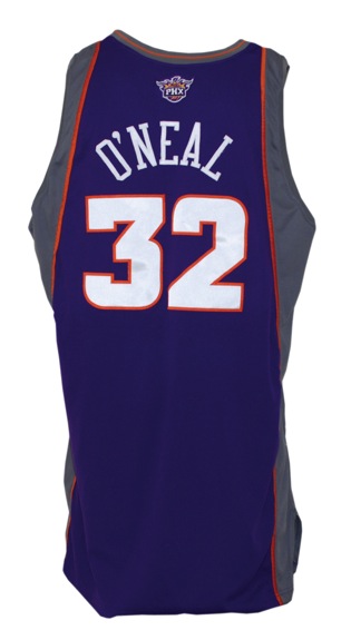 2008-2009 Shaquille O’Neal Phoenix Suns Game-Used Road Jersey