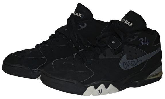1993 Charles Barkley Phoenix Suns Game-Used & Autographed NBA Finals Sneakers (JSA) (Impeccable Provenance) (BBHOF LOA)
