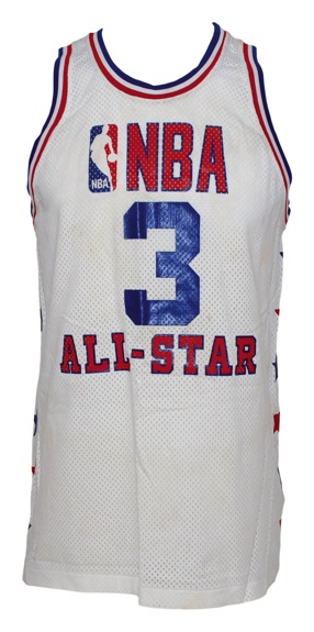 1985 Dennis Johnson Eastern Conference Game-Used All-Star Uniform (2) (Family LOA)