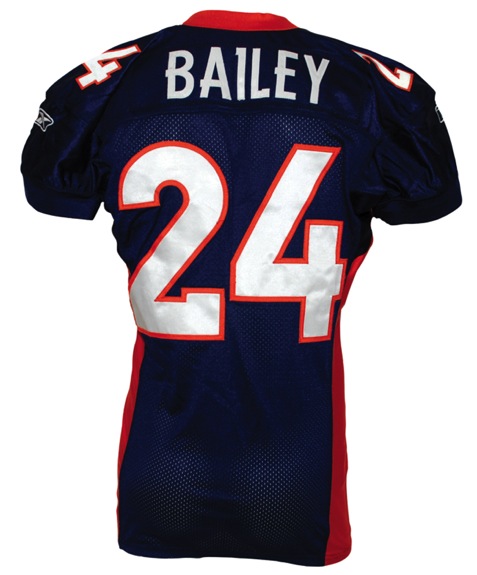 12/20/2009 Champ Bailey Denver Broncos Game-Used Home Jersey (JO Sports Co LOA) (Denver Broncos LOA)