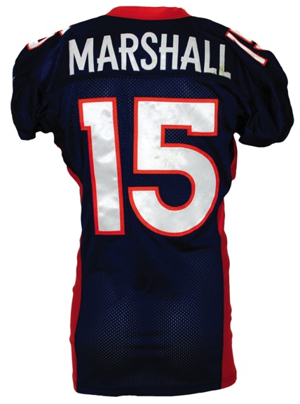 12/20/2009 Brandon Marshall Denver Broncos Game-Used Home Jersey (Unwashed) (JO Sports Co LOA) (Denver Broncos LOA)