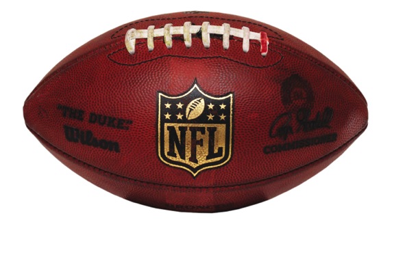 11/29/2009 Carolina Panthers @ NY Jets Game-Used Football & 11/1/2009 Denver Broncos @ Baltimore Ravens Game-Used Football (2) (Denver Broncos LOA) (NY Jets LOA) (JO Sports Co LOA)