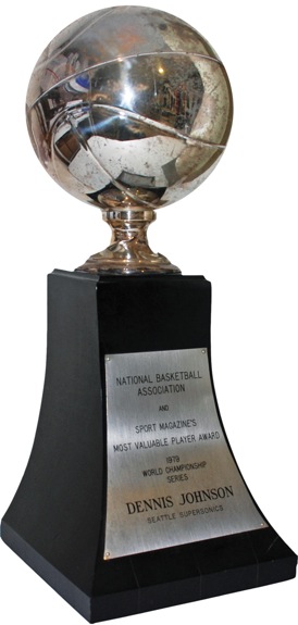 1979 Dennis Johnson Most Valuable Player Award World Championship Series (Family LOA)