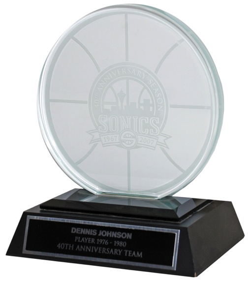 2007 Dennis Johnson Sonics 40th Anniversary Team Award (Family LOA) 