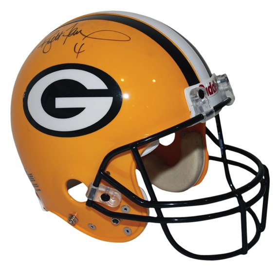 1996 Brett Favre Green Bay Packers Autographed Limited Edition Super Bowl XXXI Helmet (JSA) 