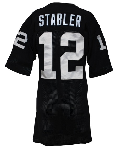 1979 Ken Stabler Oakland Raiders Game-Used Home Jersey
