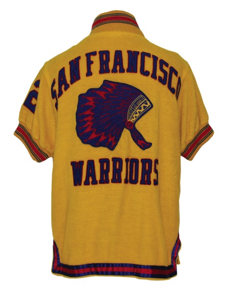 1962-63 Fred LaCour / Ted Luckenbill San Francisco Warriors Worn Warm-Up Jacket