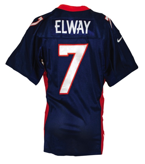 1997 John Elway Denver Broncos Game-Used Home Jersey (Championship Season)