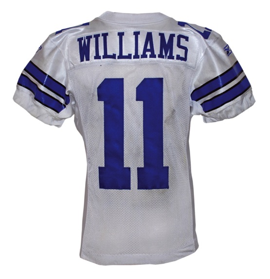 9/20/2009 Roy Williams Dallas Cowboys vs. Giants Game-Used Home Jersey with Inaugural Season Patch (Cowboys-Steiner LOA)