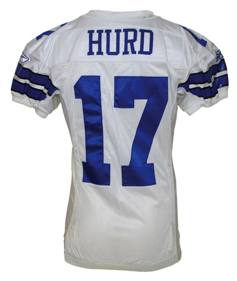 2006 Sam Hurd Dallas Cowboys Game-Used Home Jersey (Provagroup) (Cowboys-Steiner LOA)