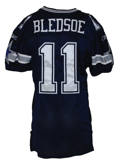 2006 Drew Bledsoe Dallas Cowboys Game-Issued Road Jersey (Provagroup) (Cowboys-Steiner LOA)