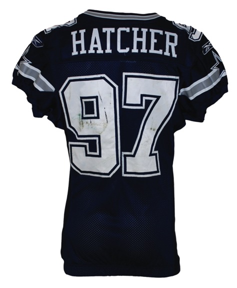 2007 Jason Hatcher Dallas Cowboys Game-Used Road Jersey (Provagroup) (Cowboys-Steiner LOA)