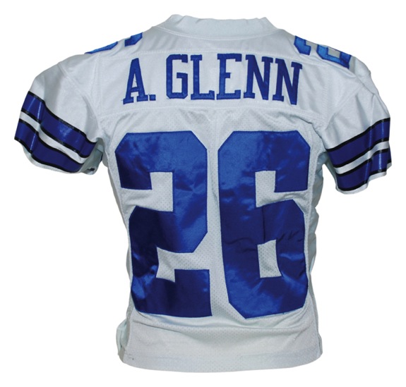 2006-07 Aaron Glenn Dallas Cowboys Game-Used Home Jersey (Provagroup) (Cowboys-Steiner LOA)