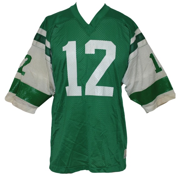 Early 1970s Joe Namath New York Jets Game-Used Home Jersey (GREAT PROVENANCE) 