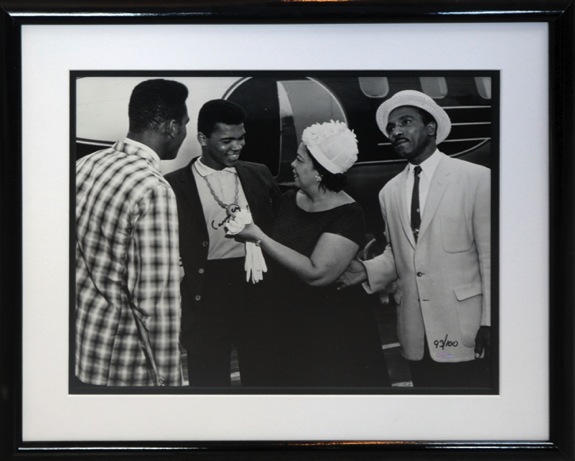 Cassius Clay Signed Photo (JSA) 