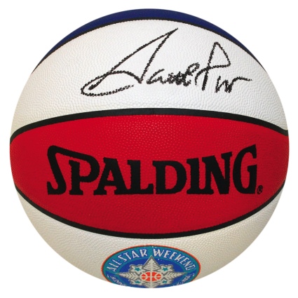 1994 Scottie Pippen Autographed All-Star Game Basketball (JSA)
