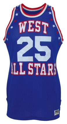 1981 Dennis Johnson Western Conference Game-Used All-Star Uniform (2) (Johnson Family LOA) 