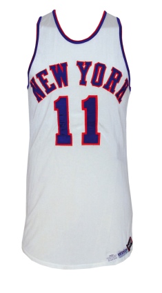 Circa 1964 “Jumping” Johnny Green New York Knicks Game-Used Home Uniform (2)