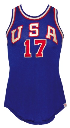 1952 Bill Hougland USA Olympic Game-Used Jersey (Estate LOA)