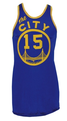 1967-1968 Bobby Lewis San Francisco Warriors Game-Used Road Jersey